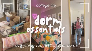 25+ things you NEED for your dorm | college essentials