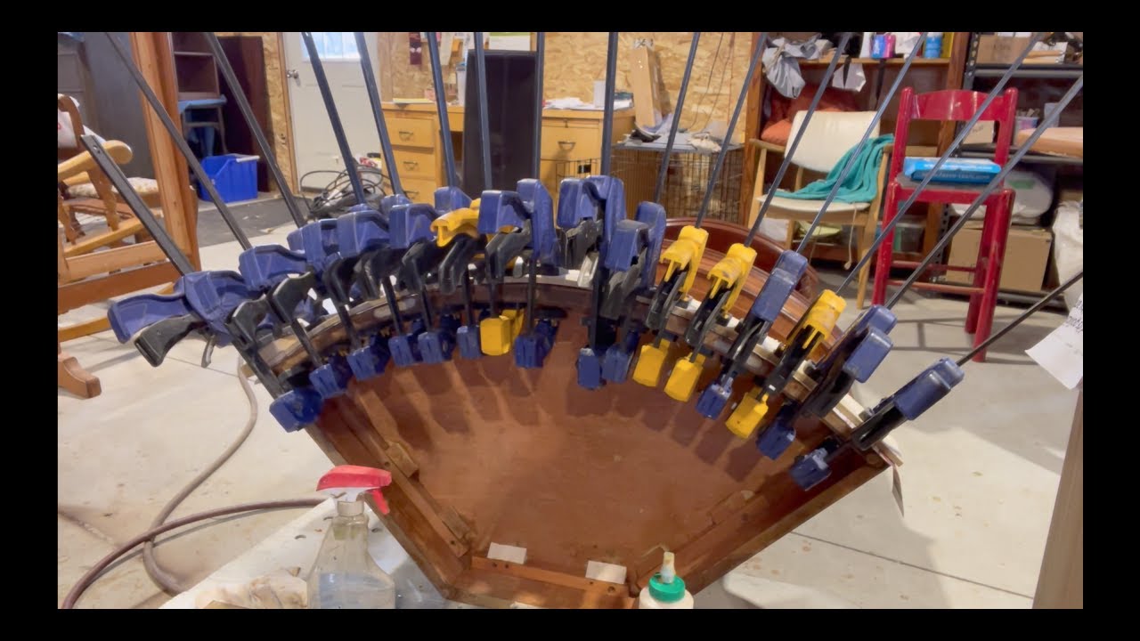 Trena repairs, modifies, and refinishes mahogany corner YouTube