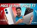 Poco X8 Pro vs POCO F7 Which is Best To Buy 🔥🔥🚀🚀 #pocox8pro #pocof7 