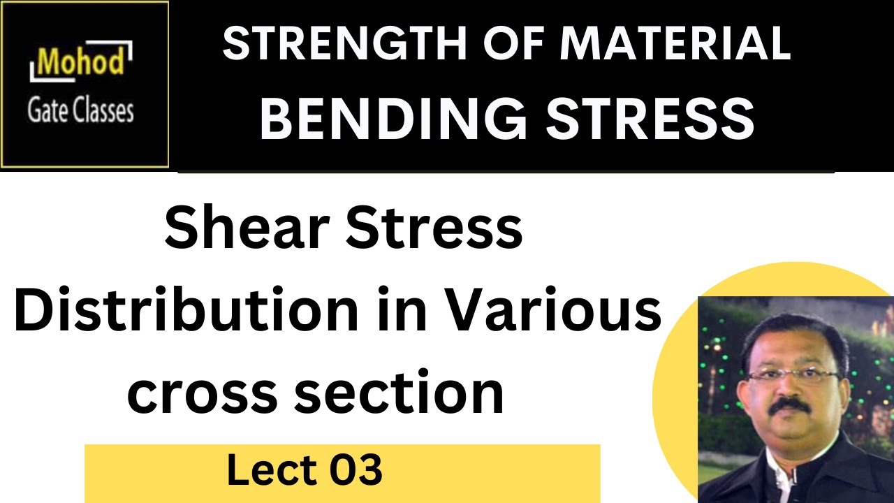 Shear Stress 03 Shear Stress Distribution in Various cross section ...