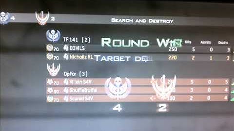 3v3 MLG SMG/AR/SNIPER SnD ScoreTage