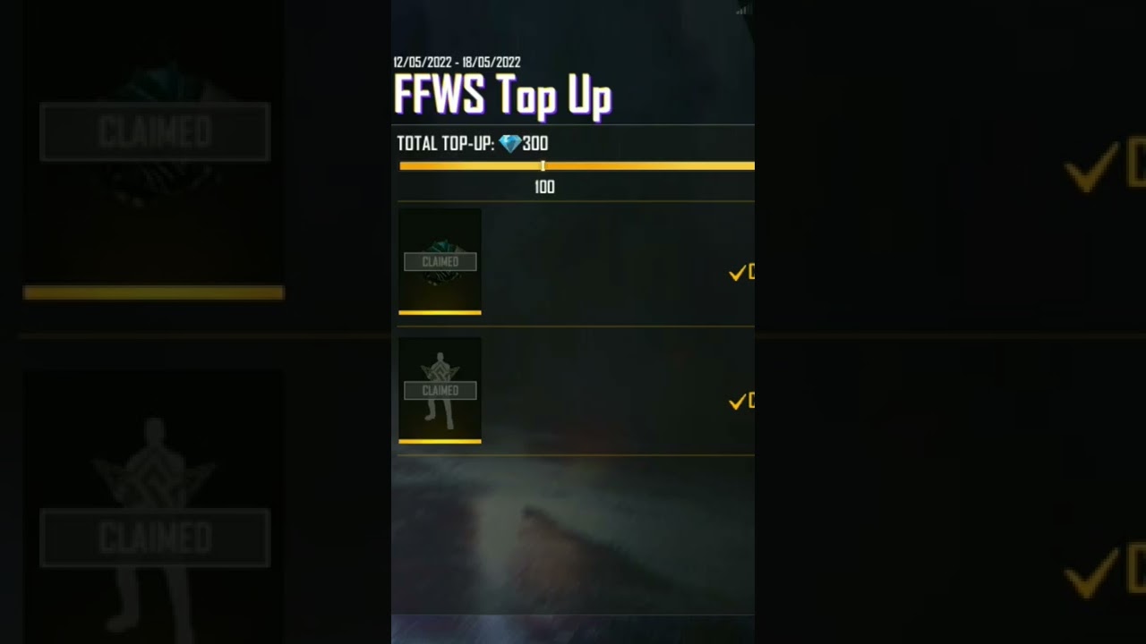 FFWS New Top up Emote claim video 