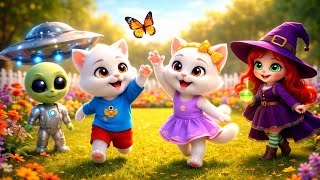 The Secret Of Alien And Witch Magical Adventure Of Cute Cat Kids