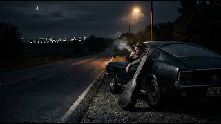 🎸 Shadow Driver Blues – Midnight Noir Guitar on Empty Roads 🚘 #ShadowDriver #NightDrive #DarkBlues