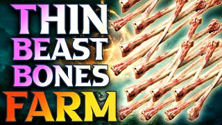 Elden Ring Thin Beast Bone Farm - How To Get Thin Beast Bones