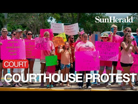 Crowd Shows Up To Support Grieving Mother Heather Wyatt At Court Hearing In South MS
