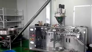 Horizontal premade pouch packaging machine