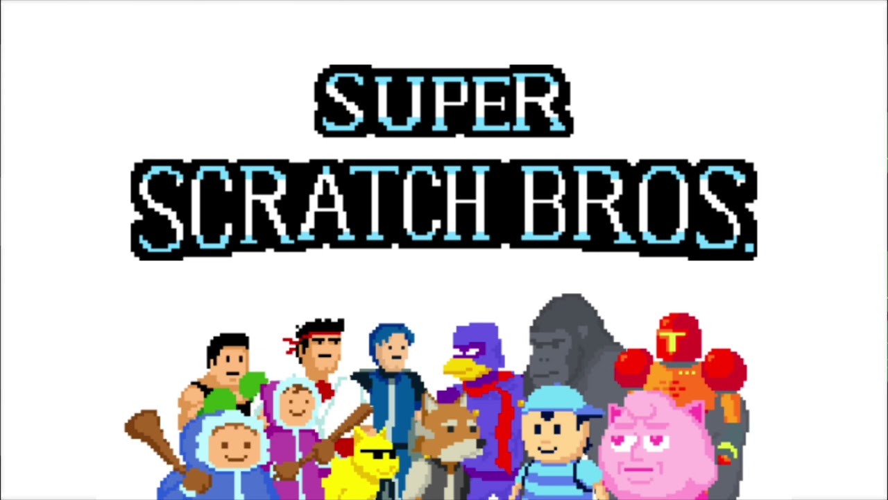 Meet The Cast (Early Version) - Super Scratch Bros.