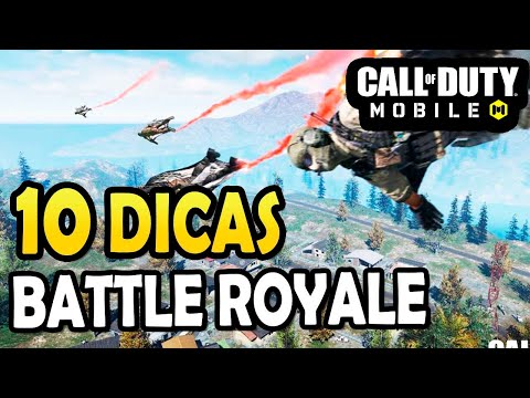 💥 10 DICAS ESSENCIAIS PARA JOGAR BEM CALL OF DUTY MOBILE NO BATTLE ROYALE