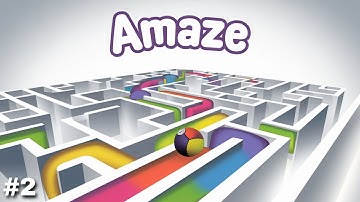 AMAZE!  - Gameplay Walkthrough Part 2 - Levels 21 to 40 - (iOS, Android)