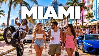 MIAMI BEACH 🇺🇸 | Ocean Drive 🔥 Crazy Street Vibes 🌴 4K Walking Tour
