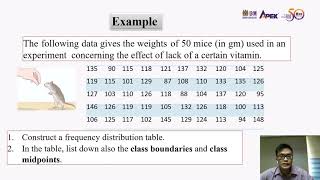 Module 2.2 Organizing and Graphing Quantitative Data