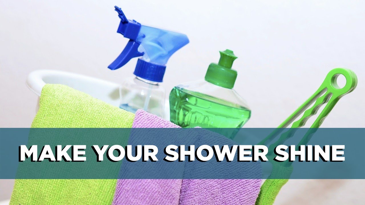 A Great Way to Clean Showers Walls and Doors YouTube