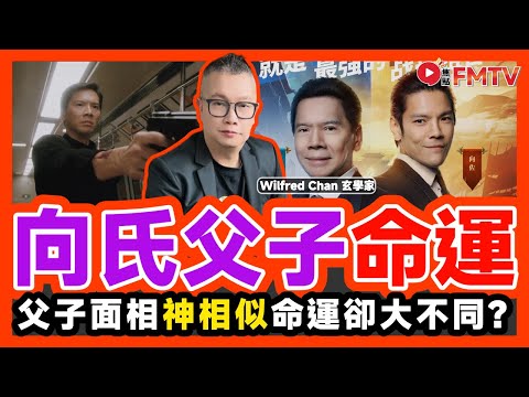 向氏父子面相「神相似」，但命運卻大不同？ 「龍五」向華強優勢在氣場強大？ 向佐額頭飽滿必有運行？《#剖玄析微︱第27集》Wilfred師傅 賭神 面相 門前寶地 中國星 陳嵐︱FMTV
