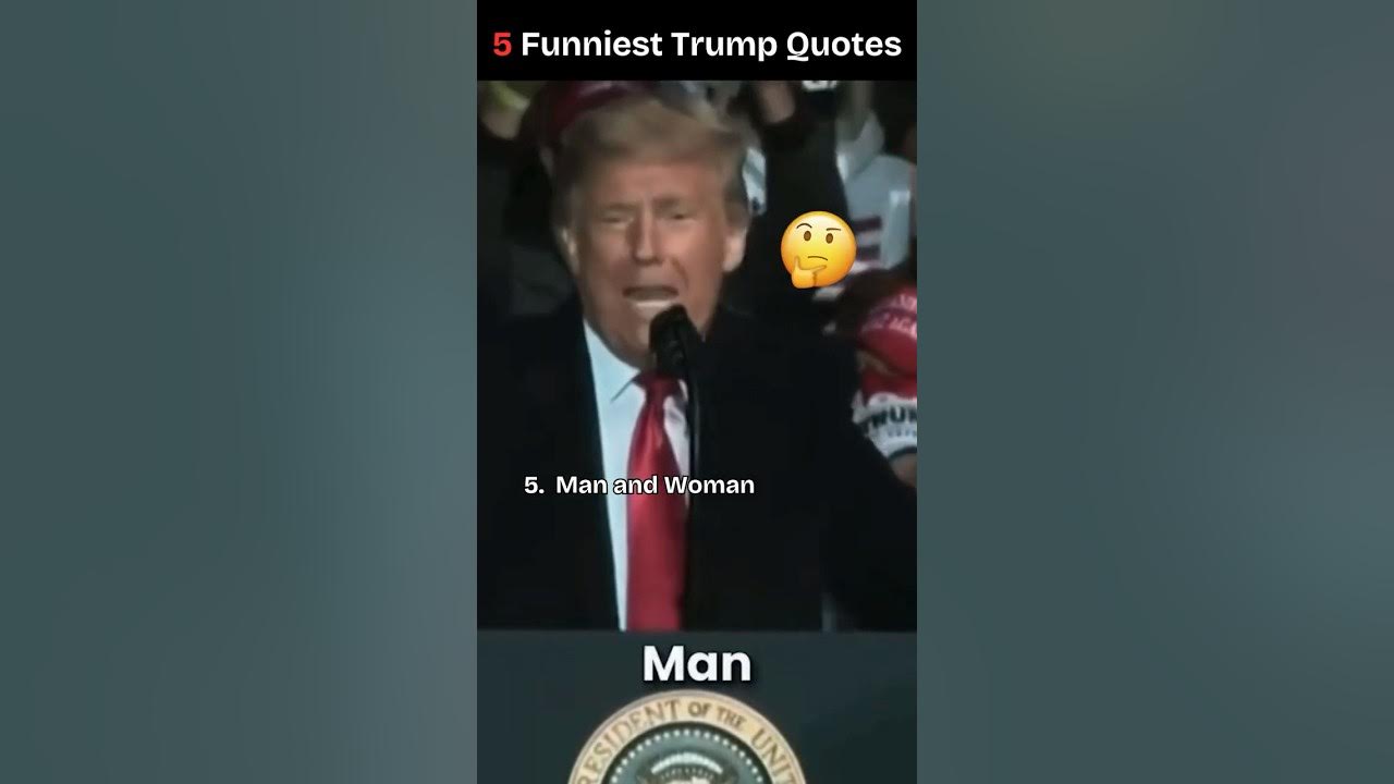 5 Funniest Donald Trump Quotes YouTube 5 funniest donald trump quotes youtube