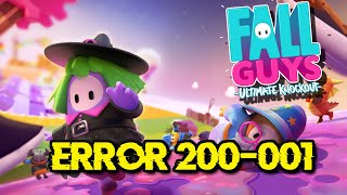 Fix Fall Guys Error Code 200_001 | Epic Game Account Error