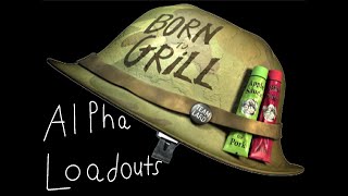 Hog of war Alpha loadouts part 1