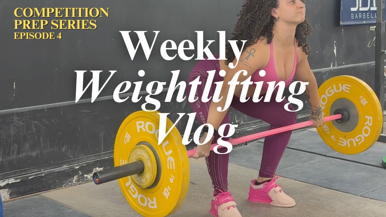 Olympic Weightlifting Heavy Snatch Session | Competition Prep Ep. 3