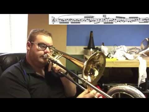Como jogar Carnaval de Veneza no Trombone