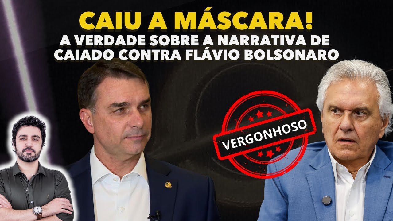 A verdade sobre a fala de CAIADO contra FLÁVIO BOLSONARO.
