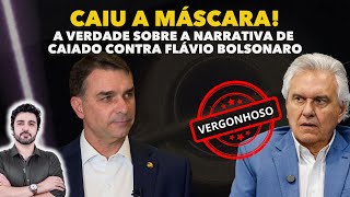 A verdade sobre a fala de CAIADO contra FLÁVIO BOLSONARO.