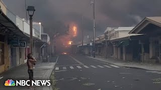 ‘There’s no way home’: Evacuee from Maui wildfires describes devastation