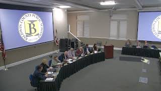 BCBE Work Session & Board Meeting: February 19, 2026