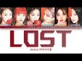G I DLE 여자 아이들 LOST Lyrics Color Coded Han Rom Eng가사 mp3