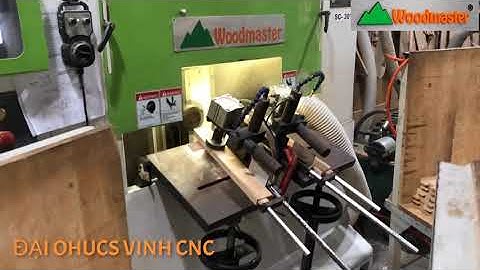 MÁY PHAY MỘNG 1 ĐẦU CNC. MÁY LÀM MỘNG DƯƠNG CNC 1 Đầu Woodmaster cao tốc giá tốt