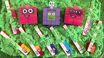 Looking for Numberblocks NEW 117 Puzzle Tetris Space ASMR | Numberblocks Satisfying Video