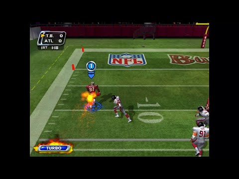 NFL Blitz 20-03: A realistic simulation style football game