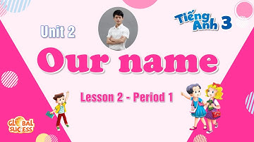 Tiếng Anh Lớp 3 - Unit 2 - Our Name - Lesson 2 - Part 1 || Tiếng Anh Tiểu Học