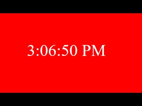 How to display current time using javascript