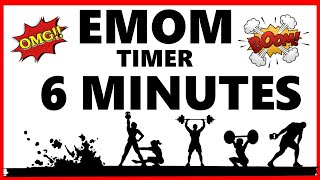 emom timer 6 minutes