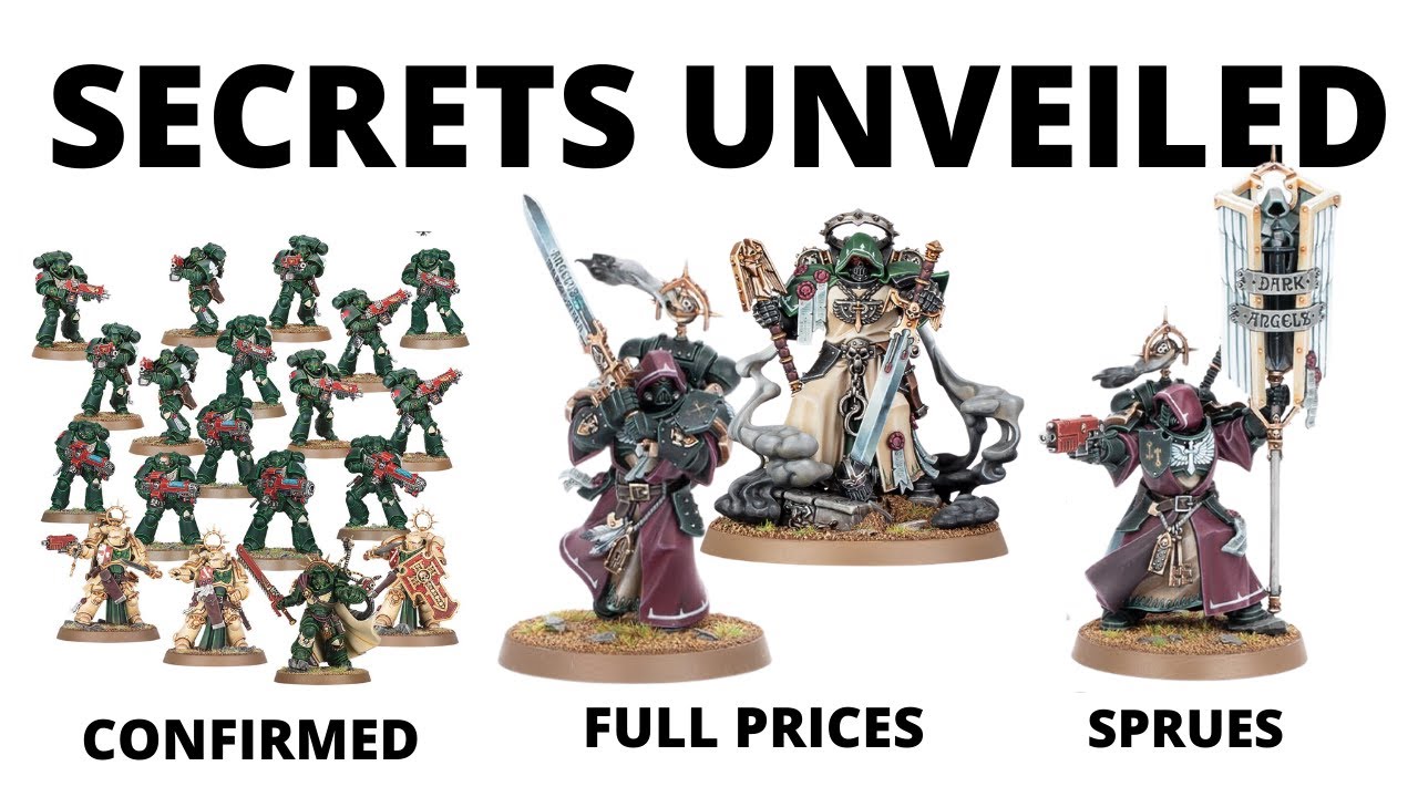 SECRETS of Dark Angels Release - Combat Patrol THIS WEEK, Full