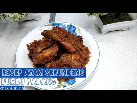 Ayam Bumbu Serundeng Padang