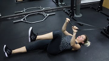 Band Resisted Dead Bug