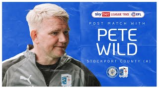 Post Match... with Pete Wild: Stockport County (A)