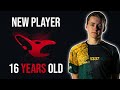 New mousesports Prodigy Player 16y.