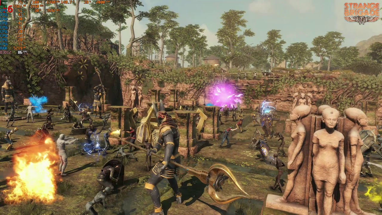 Strange Brigade | Xeon e3 1240 v2 + RX 570 8G