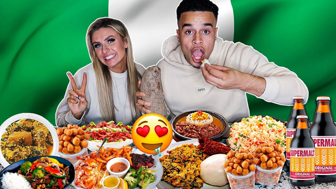 CHLOE TRIES NIGERIAN FOOD FOR THE FIRST TIME! 🇳🇬