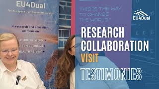 Research Collaboration Visits Testimonials Of Dhbw Savonia Uas Researchers