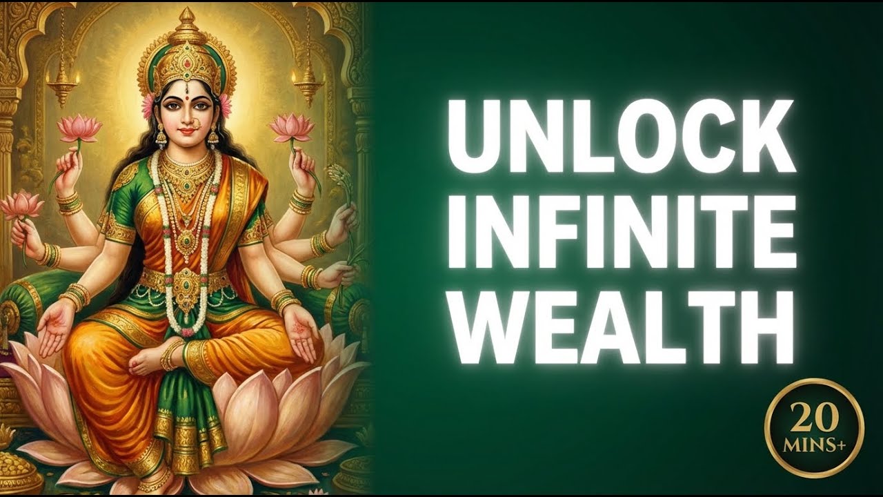 Powerful Tuesday Mantra to Remove Debt & Poverty| Goddess Lakshmi Sri Suktam For Wealth & Luxury