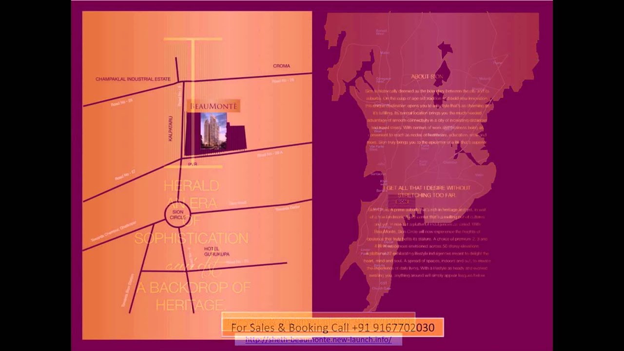 BEAUMONTE Sion, Sheth Creators SAHANA Sheth Beaumonte Sion Call: 9167702030