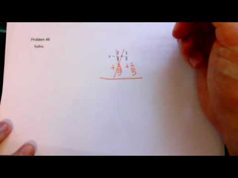 Linear Equations problem 46 - YouTube