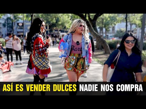 Así es vender dulces en la calle, Nadie nos compra | Damián Cervantes