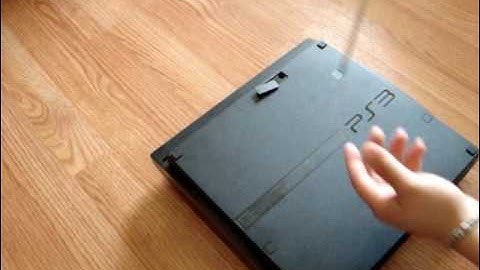 How to remove the ps3 slim hard drive
