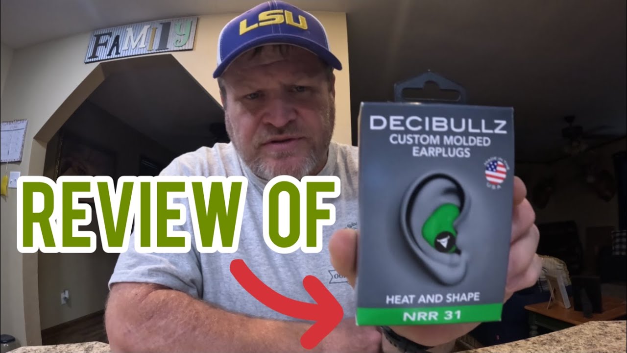 DECIBULLZ CUSTOM EARPLUGS REVIEW Made in the USA 
