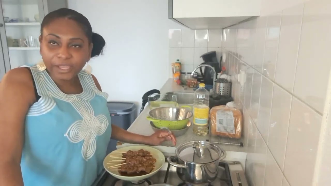 Telo( gebakken cassave) met een extra bite.