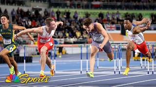 Poland's Jakub Szymanski wins 60m hurdles World Indoor title in wild finish | NBC Sports